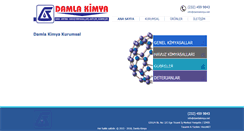 Desktop Screenshot of damlakimya.net