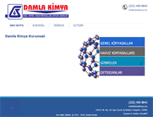 Tablet Screenshot of damlakimya.net